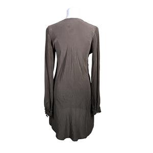 Unisex Ottod'Ame - Schiffon tunic, size 40 - Brown (3)
