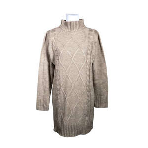 Unisex Happy Holly - Knit dress, size 36 - Beige (1)