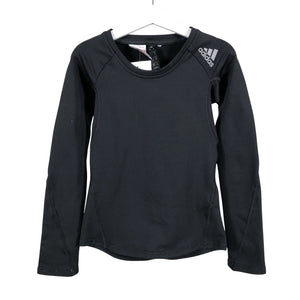Unisex Adidas - Sports shirt, long sleeve, size 122 - 128 - Black (1)