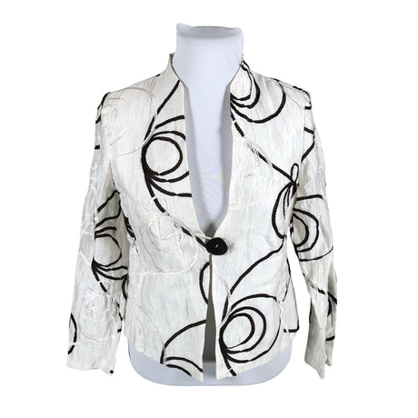Unisex Kirsten Krog Design - Jacket, size 40 - White ()