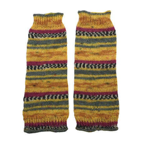 Unisex Handmade - Leg warmers, size Ei kokoa - Yellow (2)