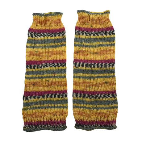 Unisex Handmade - Leg warmers, size Ei kokoa - Yellow ()