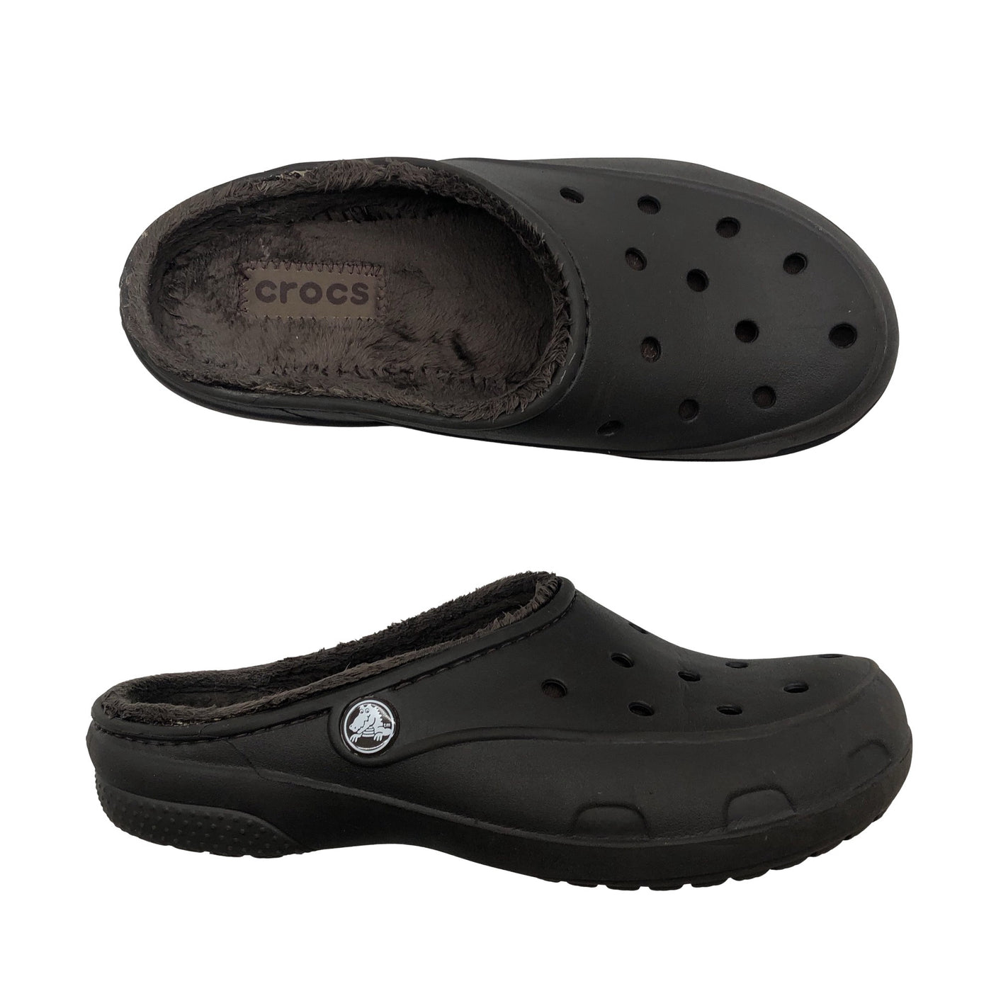 Unisex Crocs - Slip-on shoes, size 37 - Brown (1)