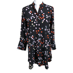 Unisex Marimekko - Schiffon tunic, size 34 - Black (1)