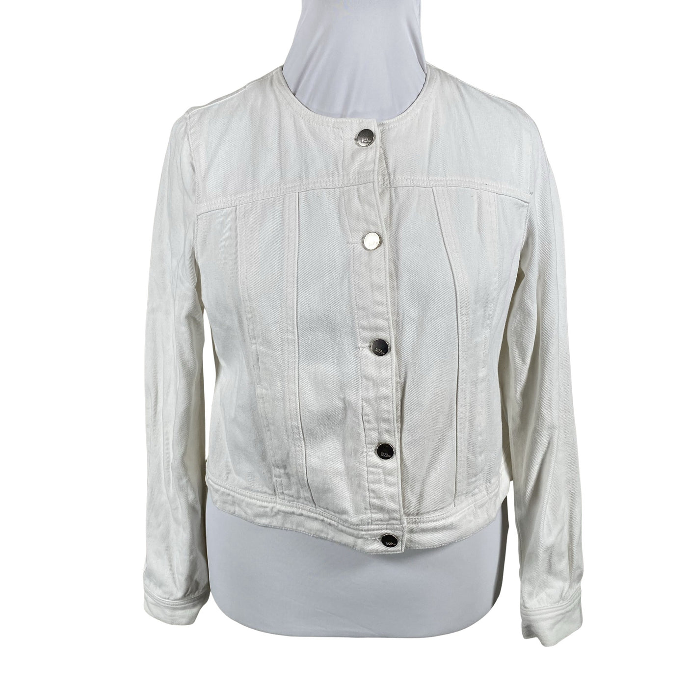 Unisex Your Face - Denim jacket, size 42 - Natural white (1)