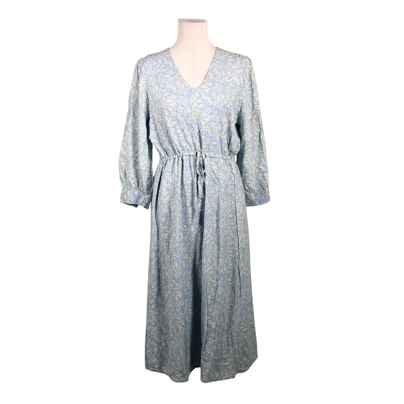 Unisex Selected - Schiffon dress, size 38 - Light blue (1)