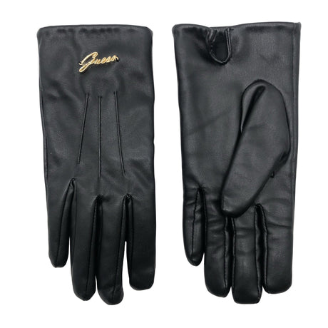 Unisex Guess - Leather gloves, size Ei kokoa - Black ()