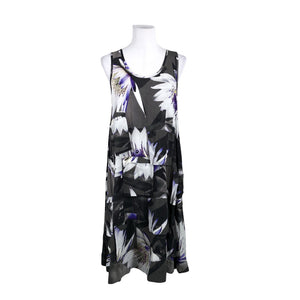 Unisex Bitte Kai Rand - Schiffon dress, size 38 - Gray (1)