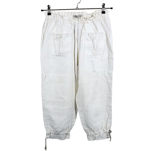 Unisex Bypias - Capri pants, size 40 - White (1)
