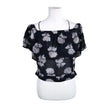 Unisex Ganni - Short-sleeved blouse, size 38 - Blue ()