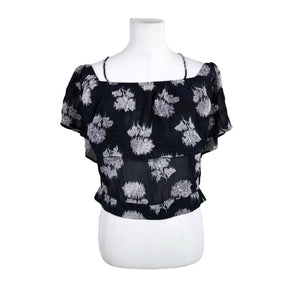 Unisex Ganni - Short-sleeved blouse, size 38 - Blue (1)
