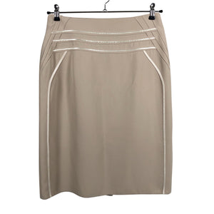 Unisex Gina Bacconi - Pencil skirt, size 40 - Beige (1)