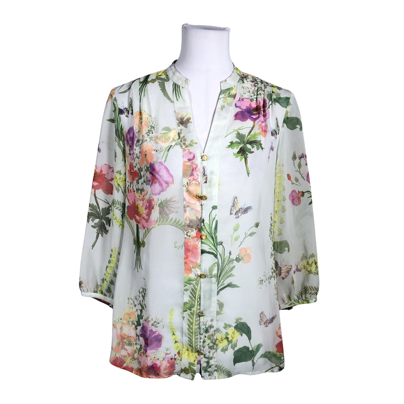 Unisex Ted Baker - Blouse, size 38 - Green (1)