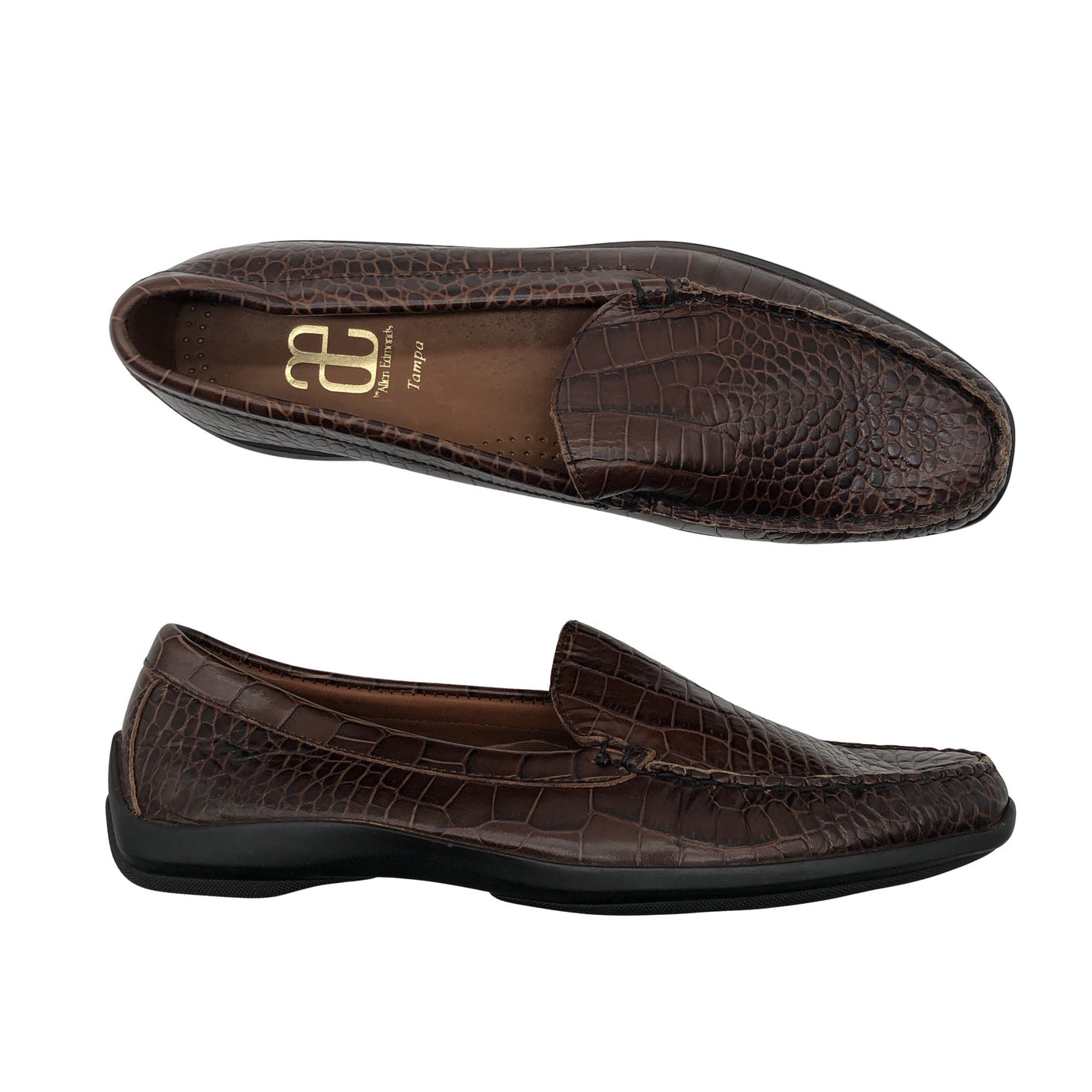 Unisex Allen Edmonds - Loafers, size XXS - Brown (1)