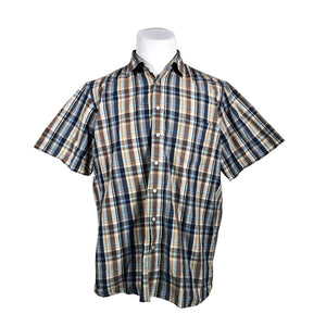 Unisex Marvelis - Collared shirt, size XL - Blue (1)