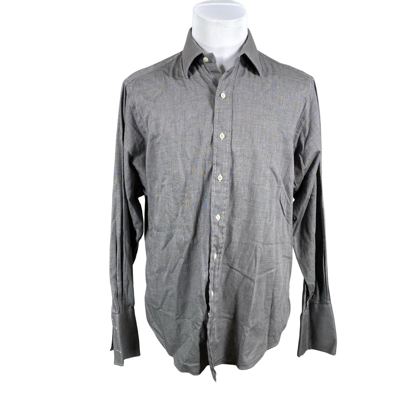 Unisex Polo Ralph Lauren - Collared shirt, size L - Gray (1)