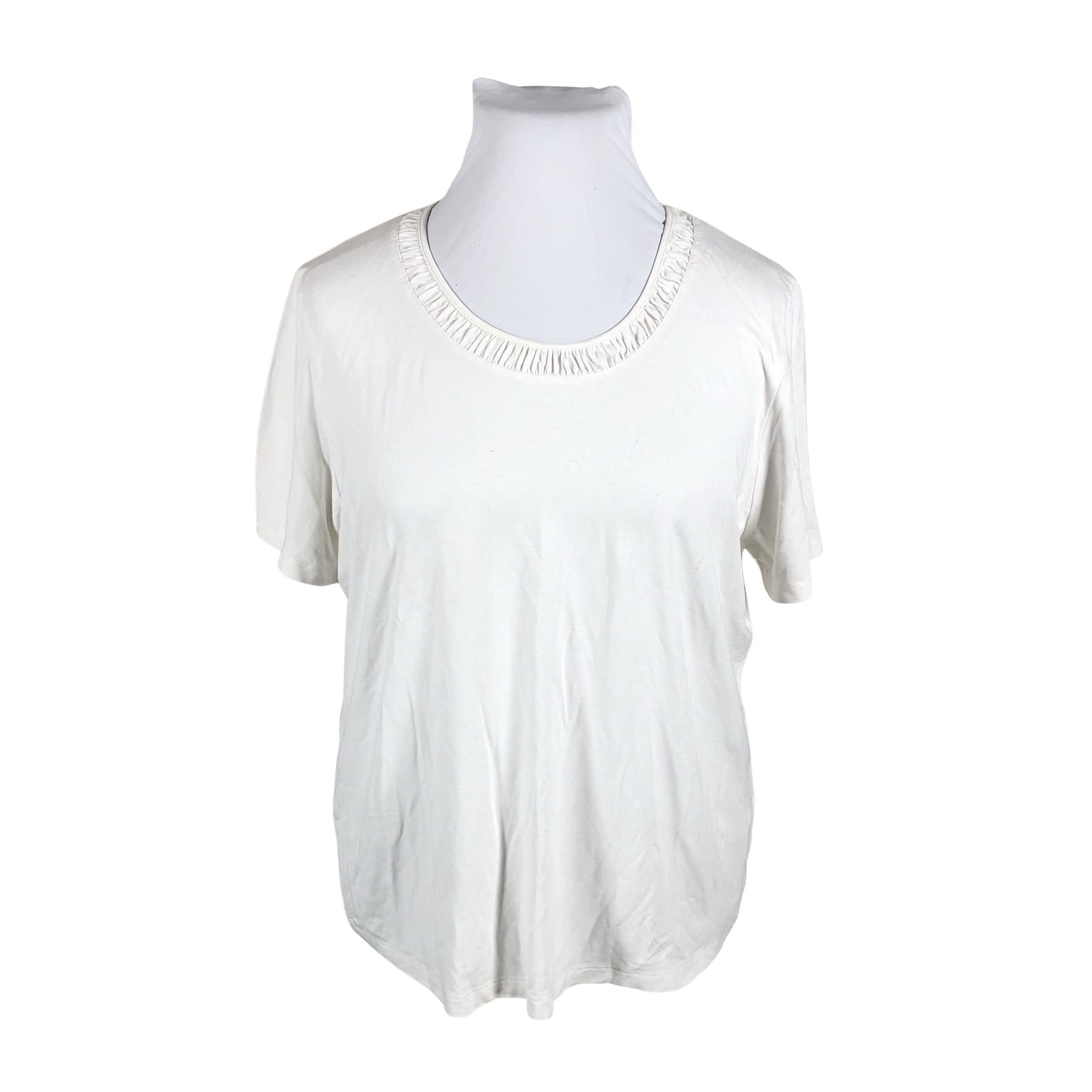 Unisex Steilmann - T-shirt, size 46 - Natural white (1)