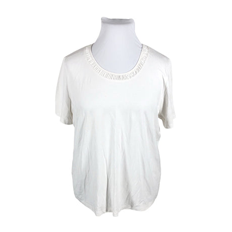 Unisex Steilmann - T-shirt, size 46 - Natural white (2)