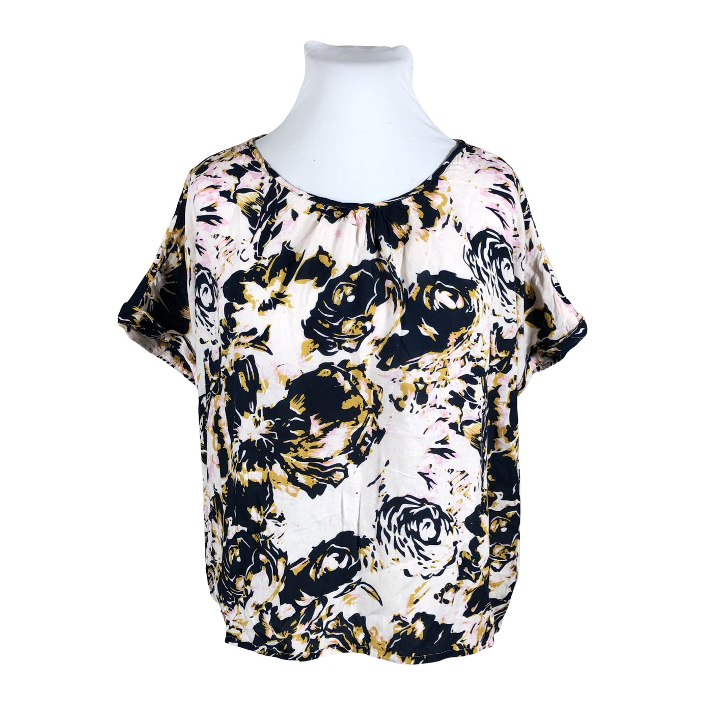 Unisex Oxmo - Short-sleeved blouse, size 42 - Beige (1)