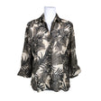 Unisex Gerry Weber - Short-sleeved blouse, size 40 - Brown ()