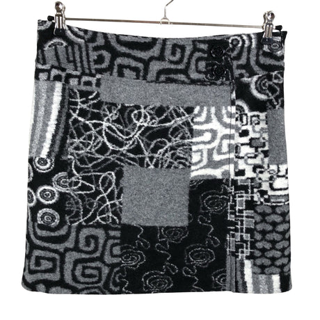 Unisex Steilmann - Fabric skirt, size 40 - Gray ()