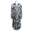 Unisex Gustav - Schiffon dress, size 34 - Blue ()
