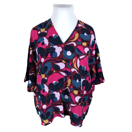Unisex Marimekko - Short-sleeved blouse, size 42 - Violet ()
