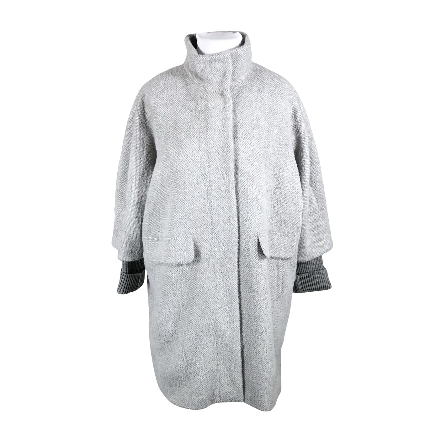 Unisex Comma - Wool coat, size 46 - Gray (1)