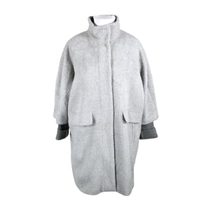 Unisex Comma - Wool coat, size 46 - Gray (1)