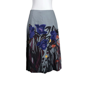 Unisex Marimekko - Fabric skirt, size 40 - Gray (3)