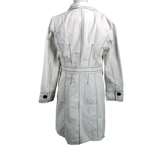 Unisex MasCara - Trench coat, size 40 - Natural white (2)