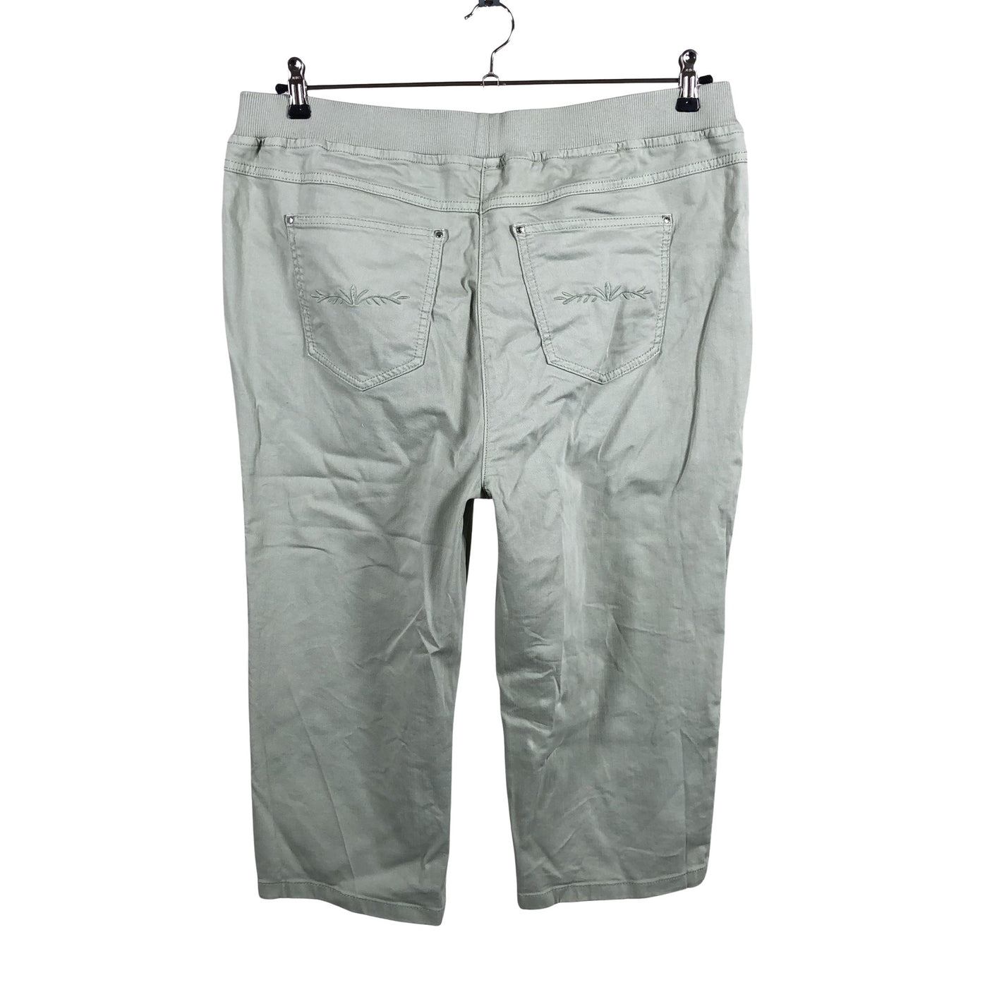Unisex Goldner - Capri jeans, size 48 - Green (2)