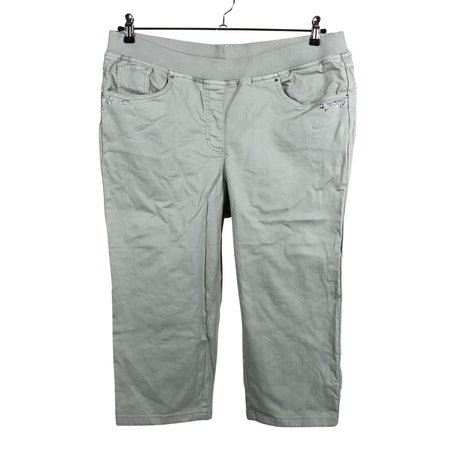 Unisex Goldner - Capri jeans, size 48 - Green ()
