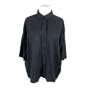 Unisex COS - Schiffon tunic, size 44 - Black (1)