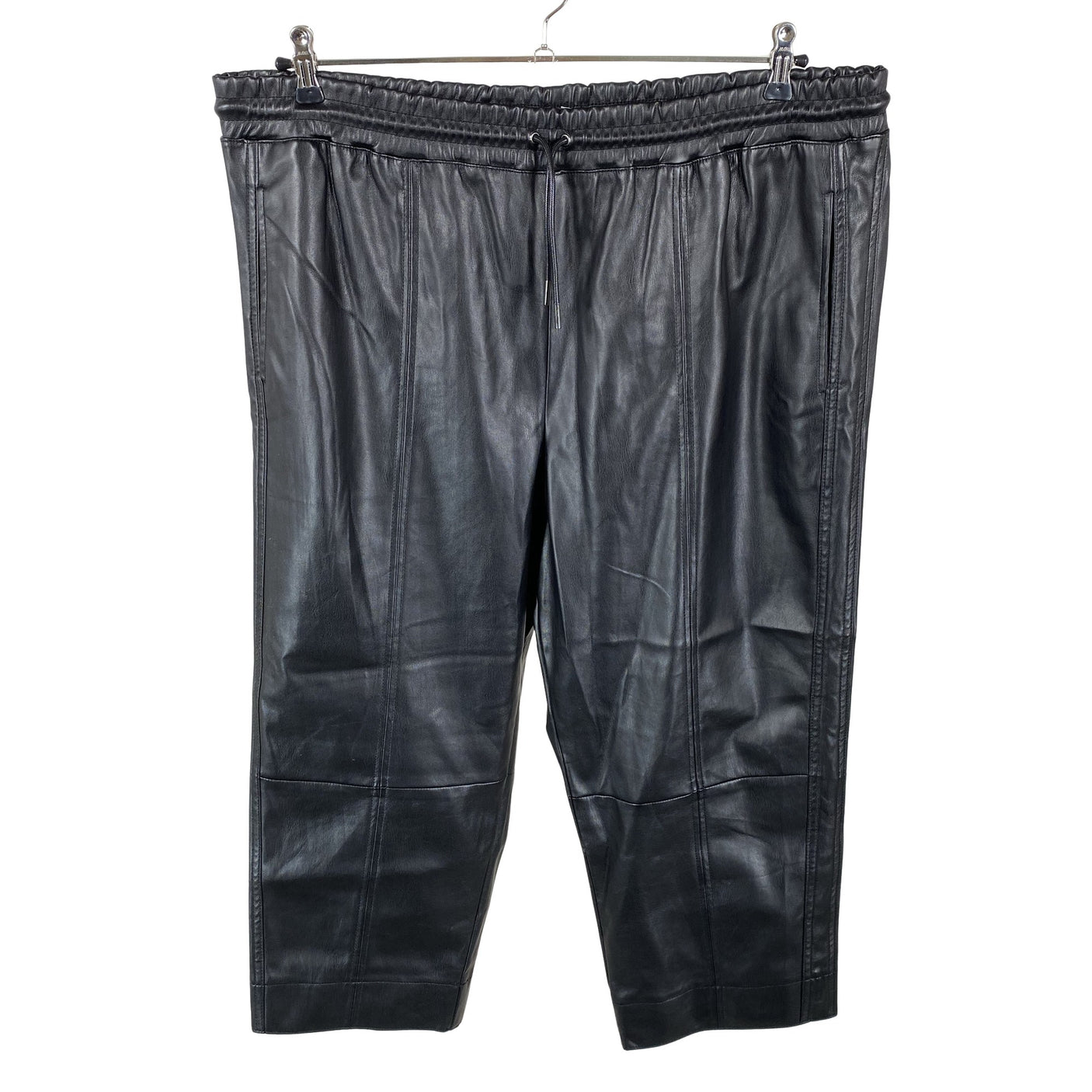 Unisex Next - Leather pants, size 48 - Black (1)