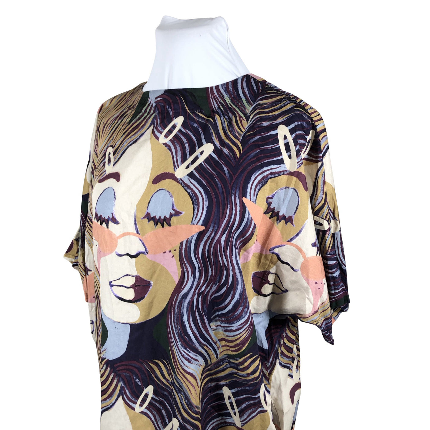 Unisex Vimma - Schiffon dress, size One size - Beige (3)