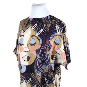 Unisex Vimma - Schiffon dress, size One size - Beige (3)