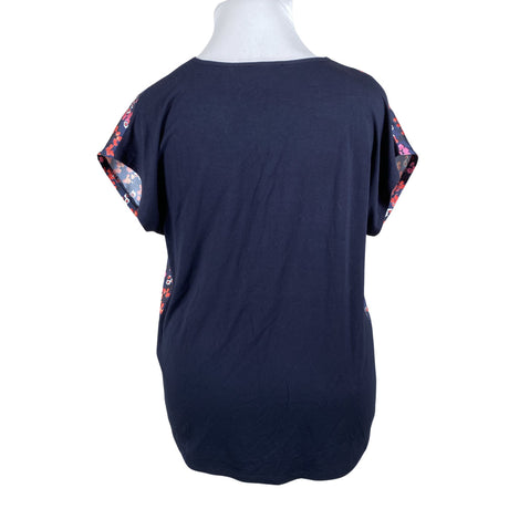Unisex More&More - Short-sleeved blouse, size 44 - Blue (2)