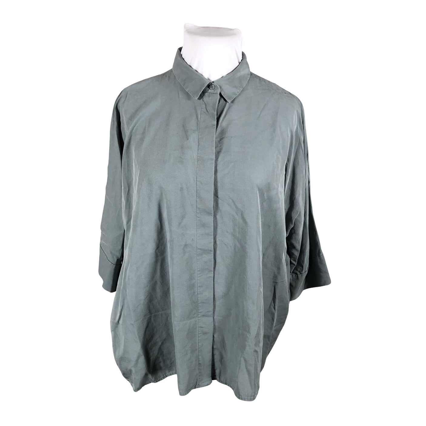 Unisex COS - Short-sleeved blouse, size 44 - Green (1)