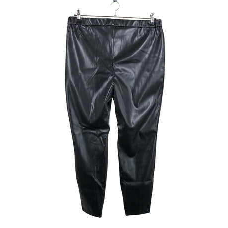 Unisex Even&Odd - Leather pants, size 48 - Black (2)