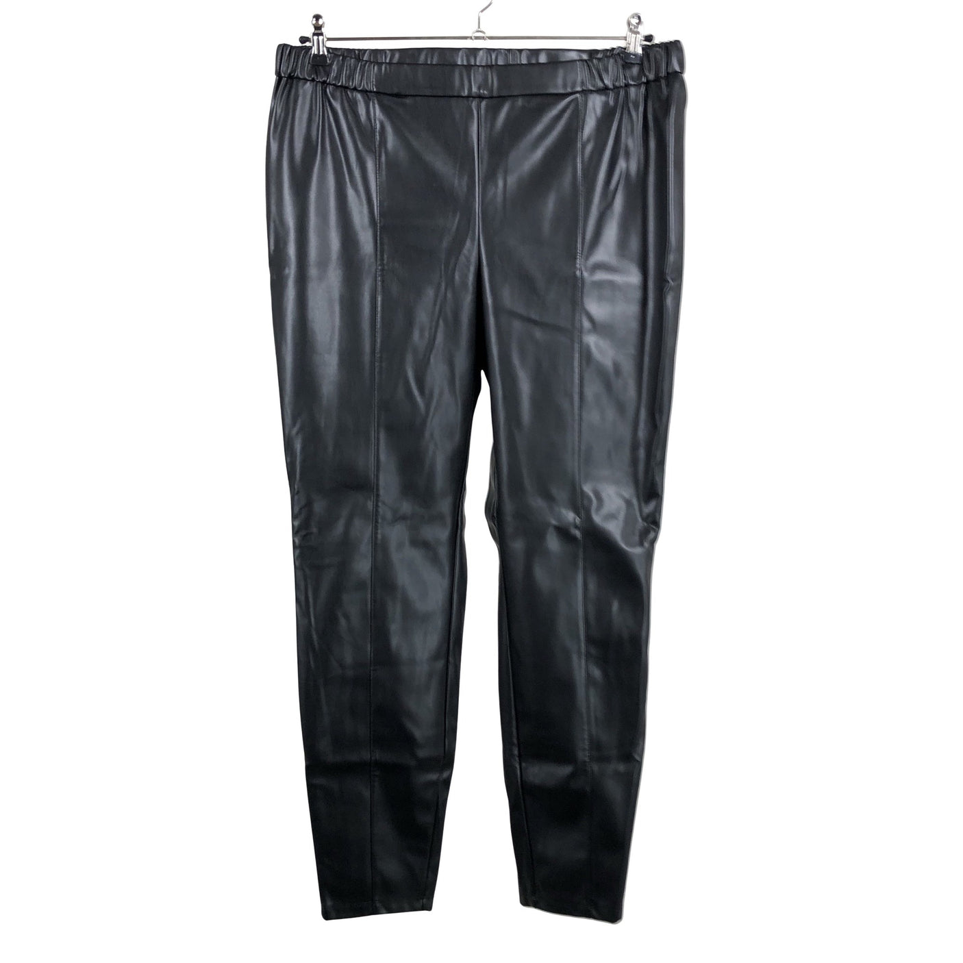 Unisex Even&Odd - Leather pants, size 48 - Black (1)