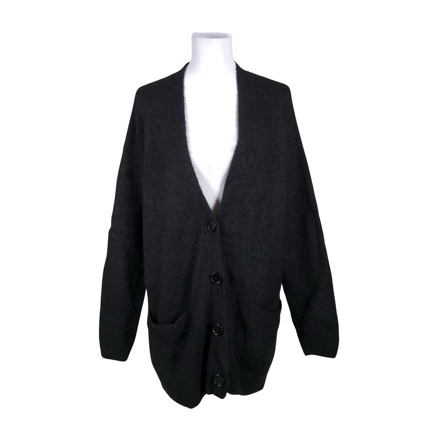 Unisex Lindex - Cardigan, size 40 - Black (1)