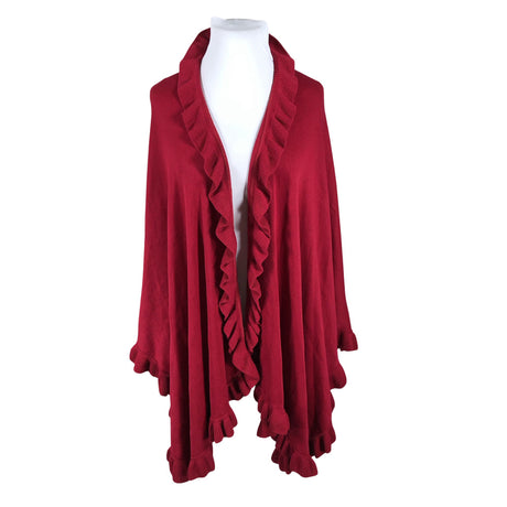 Unisex Anne Linnonmaa - Shawl, size Maxi - Red ()