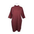 Unisex Puuvillatehdas - Sweatshirt dress, size 40 - Wine red ()