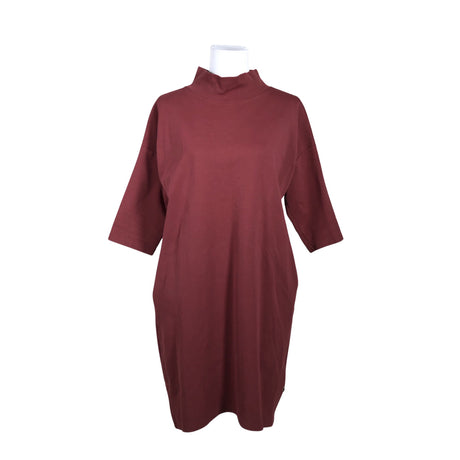 Unisex Puuvillatehdas - Sweatshirt dress, size 40 - Wine red ()