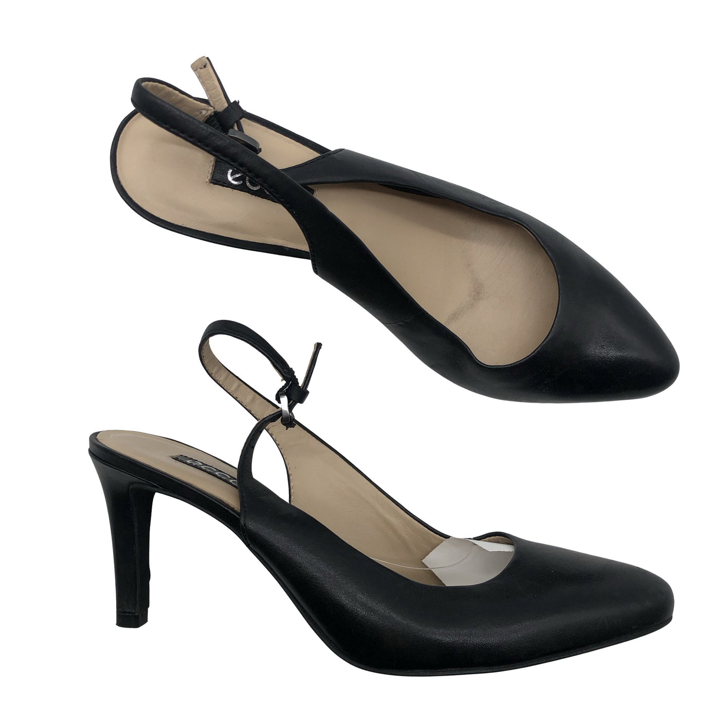 Unisex Ecco - High heels, size 38 - Black (1)