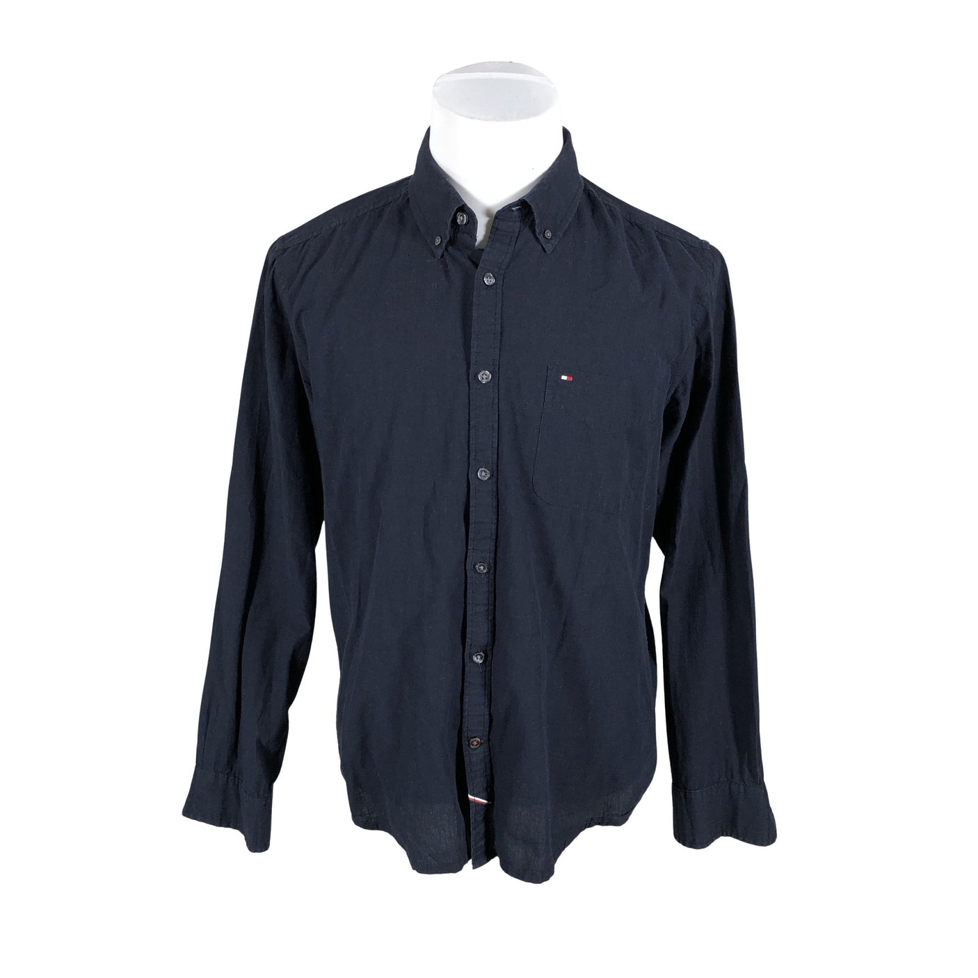 Unisex Tommy Hilfiger - Collared shirt, size L - Blue (2)