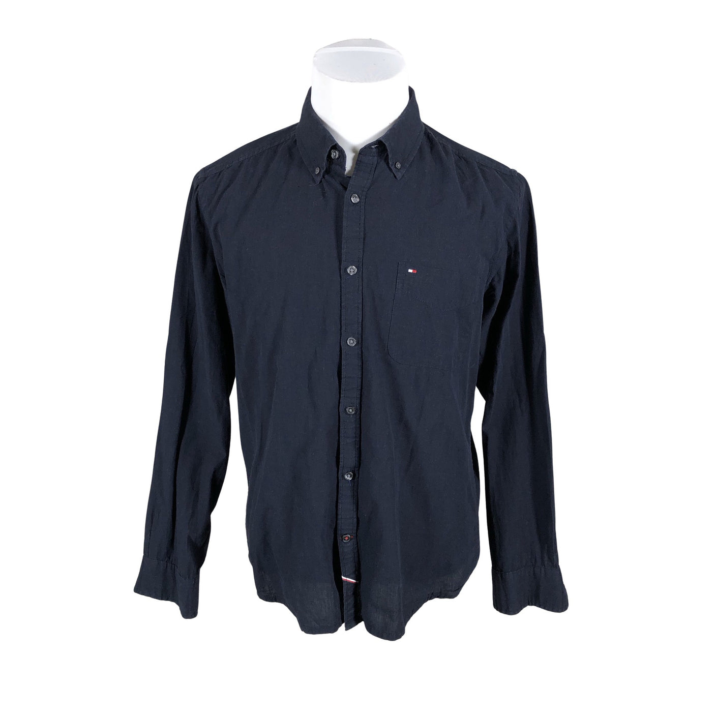 Unisex Tommy Hilfiger - Collared shirt, size L - Blue (1)