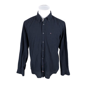Unisex Tommy Hilfiger - Collared shirt, size L - Blue (1)