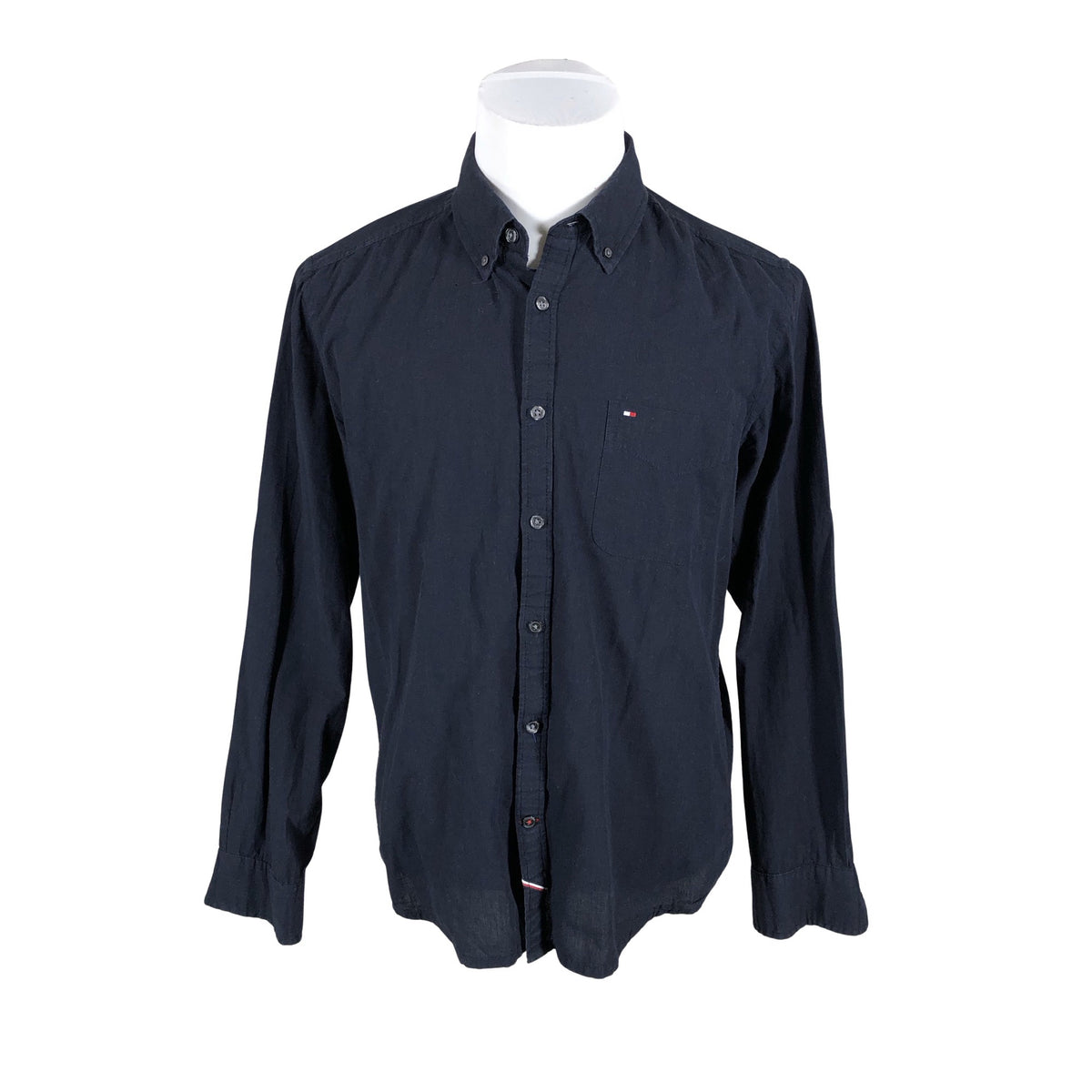 Unisex Tommy Hilfiger - Collared shirt, size 170 - 176 - Blue (1)